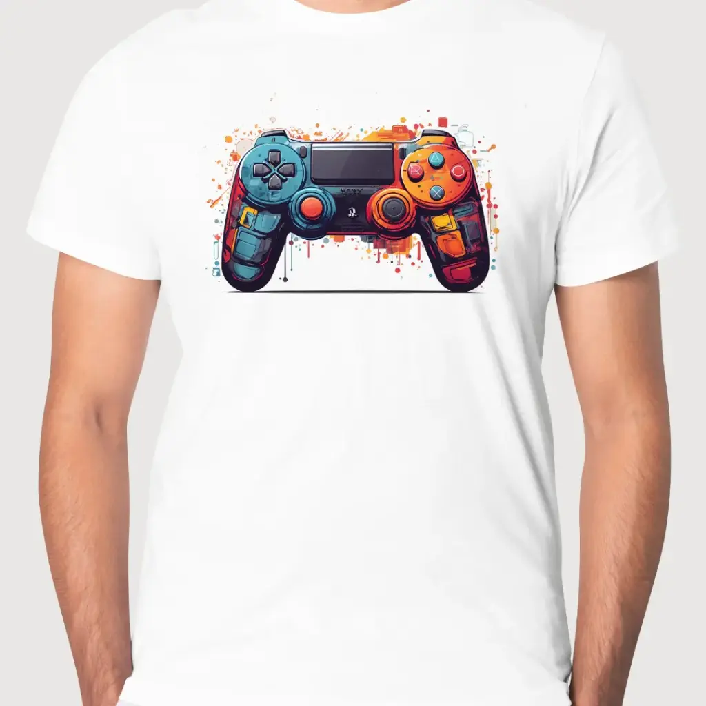 PS controller T-shirt